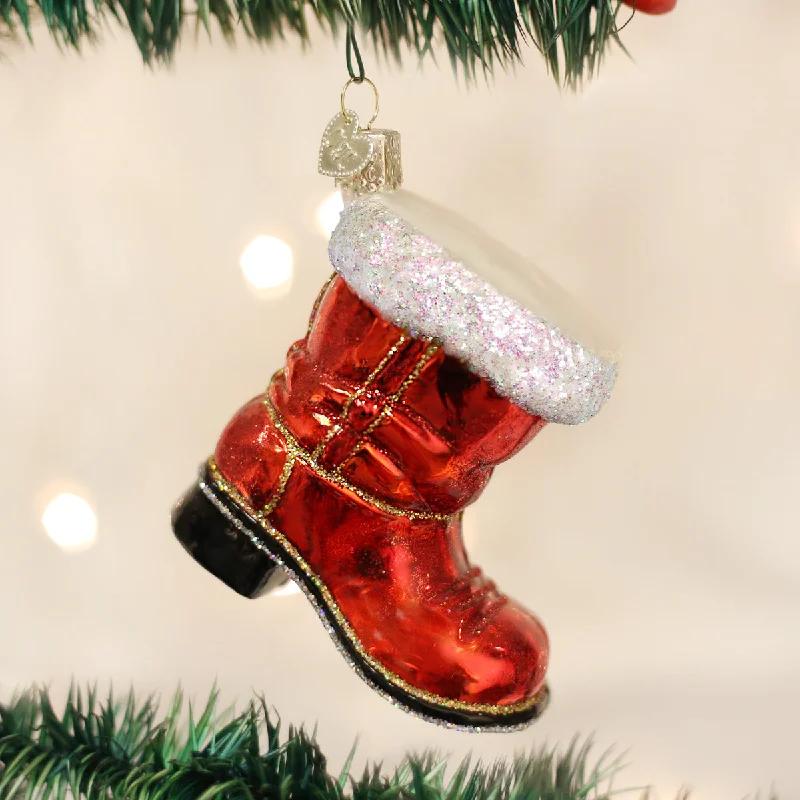 Santa's Boot Ornament