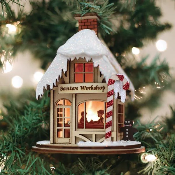 Santa's Workshop Ornament