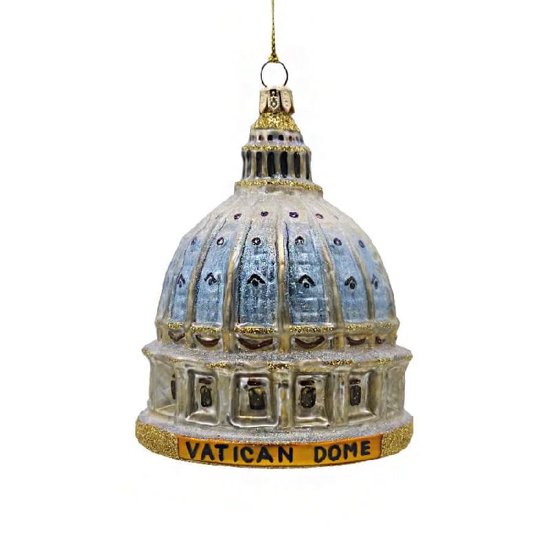 ST. PETER'S DOME - CHRISTMAS TREE DECORATION - GLASS