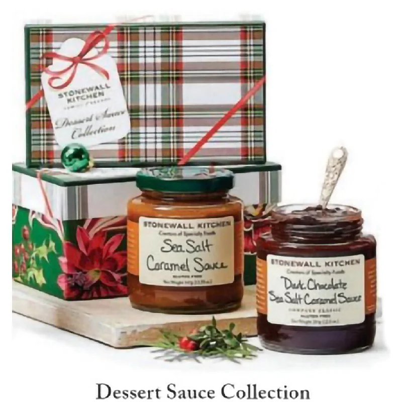 Stonewall Kitchen : Dessert Sauce Collection Gift Set