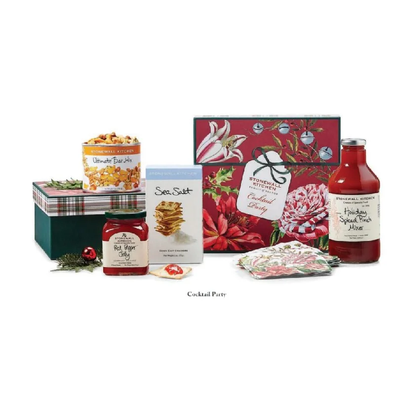 Stonewall Kitchen : Holiday Cocktail Party Gift Set