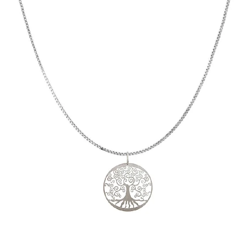 TREE OF LIFE NECKLACE - SILVER