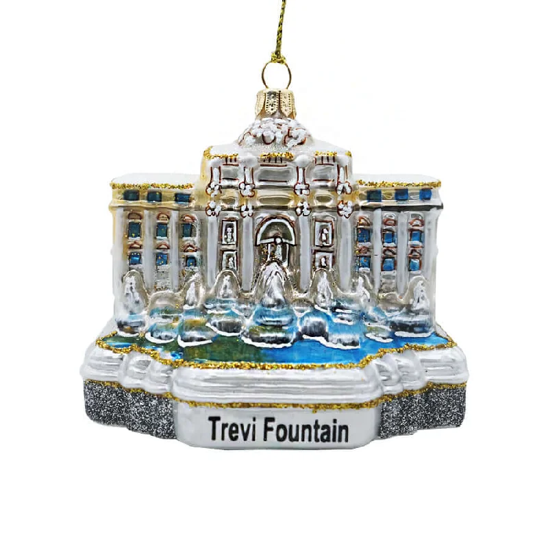 TREVI FOUNTAIN - CHRISTMAS TREE DECORATION - GLASS