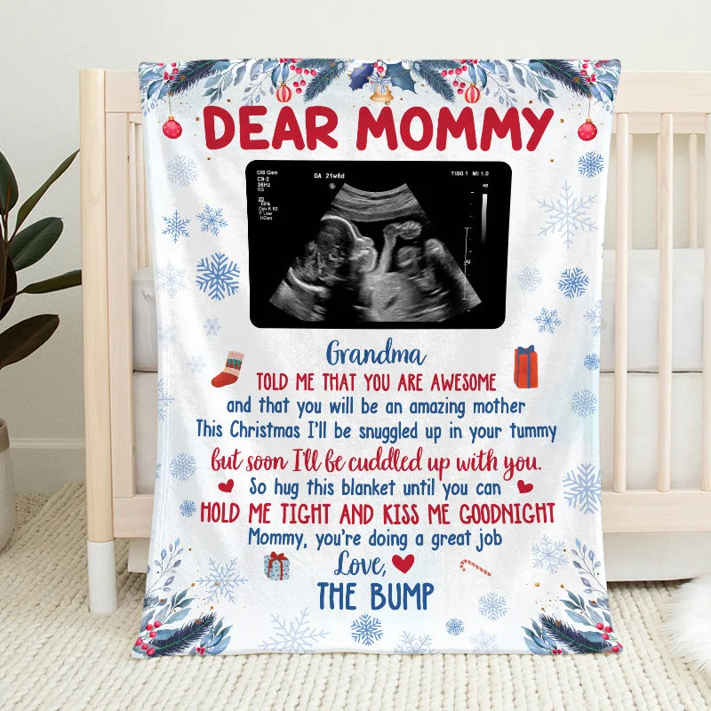 Custom Photo You Will Be An Amazing Mother - Family Personalized Custom Baby Blanket - Baby Shower Gift, First Christmas Gift, Christmas Gift For First Mom