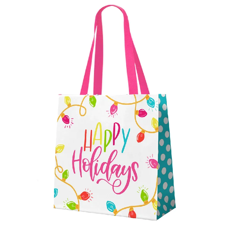 Reusable Gift Bag - Happy Holidays