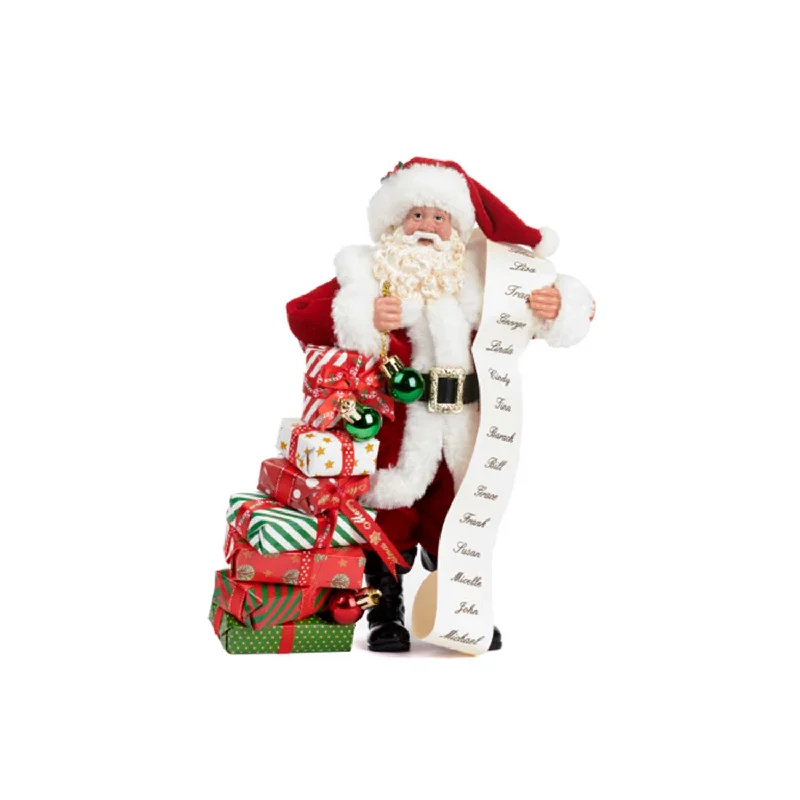 Santa With Gifts & Lists